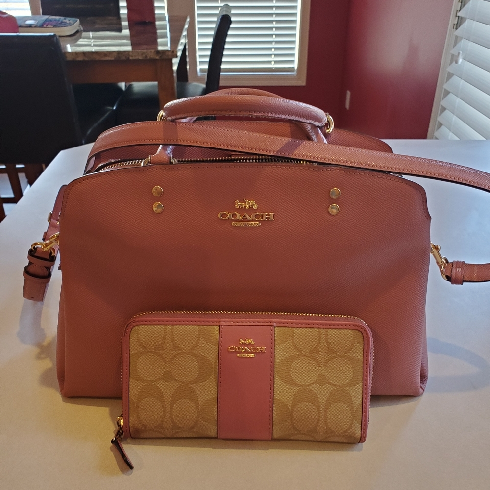 Coach Lillie Carryall Shoulder Bag with Wallet